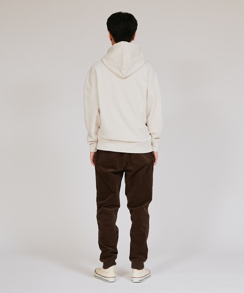Champion(チャンピオン)の「【Champion/チャンピオン】メンズ ベーシック フーデッドスウェットシャツ(パーカー・メンズ・ネイビー/オフホワイト/ブラック系その他/グレー/ライトイエロー・SMALL/MEDIUM/LARGE/X-LARGE)」の11枚目の写真