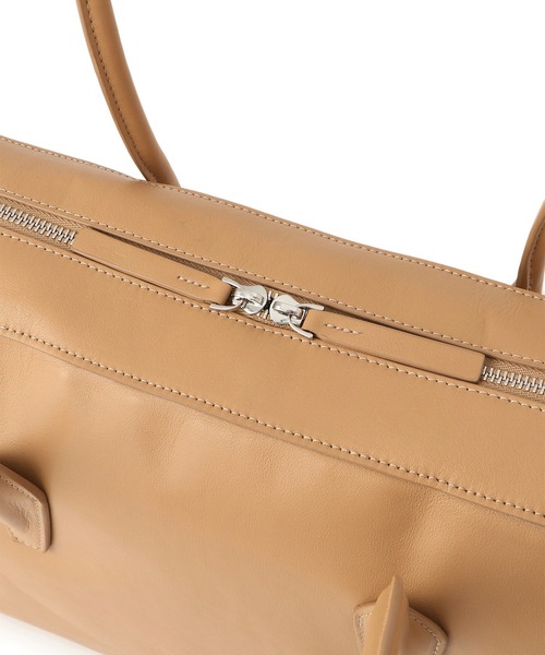 ADAM ET ROPE'（アダムエロペ）の「【PFT】P boston Large バッグ（ボストンバッグ・レディース・ベージュ/ブラック・FREE）」の10枚目の写真