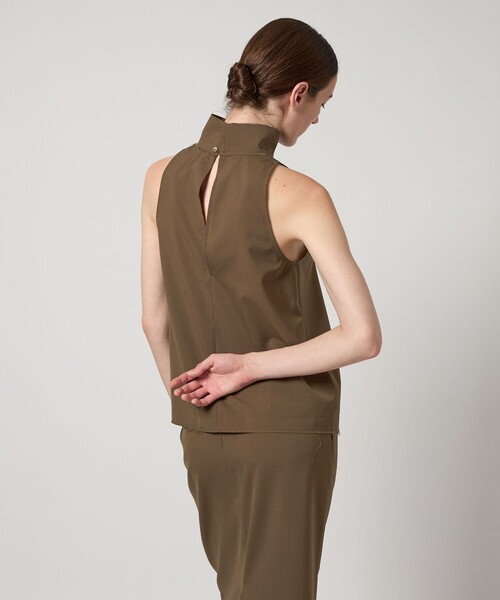 AEWEN MATOPH（イウエン マトフ）の「＜AEWEN MATOPH＞ハイネック ブラウス（シャツ/ブラウス・レディース・ブラック/モカ・FREE）」の2枚目の写真