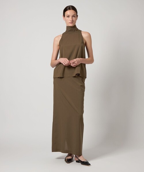 AEWEN MATOPH（イウエン マトフ）の「＜AEWEN MATOPH＞ハイネック ブラウス（シャツ/ブラウス・レディース・ブラック/モカ・FREE）」の21枚目の写真