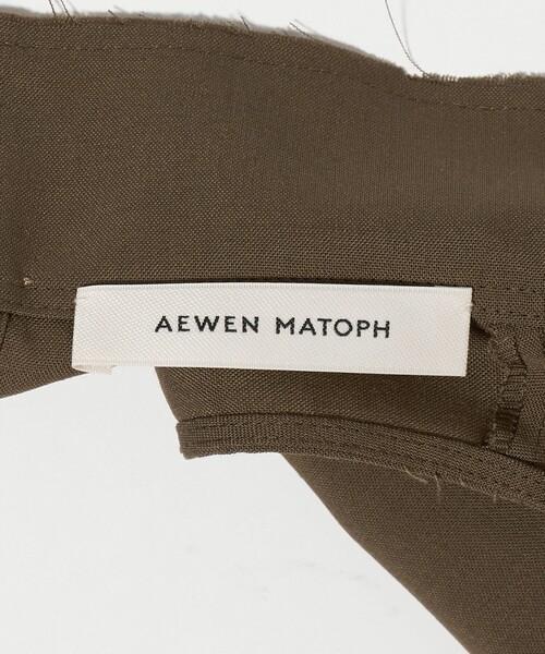 AEWEN MATOPH（イウエン マトフ）の「＜AEWEN MATOPH＞ハイネック ブラウス（シャツ/ブラウス・レディース・ブラック/モカ・FREE）」の8枚目の写真