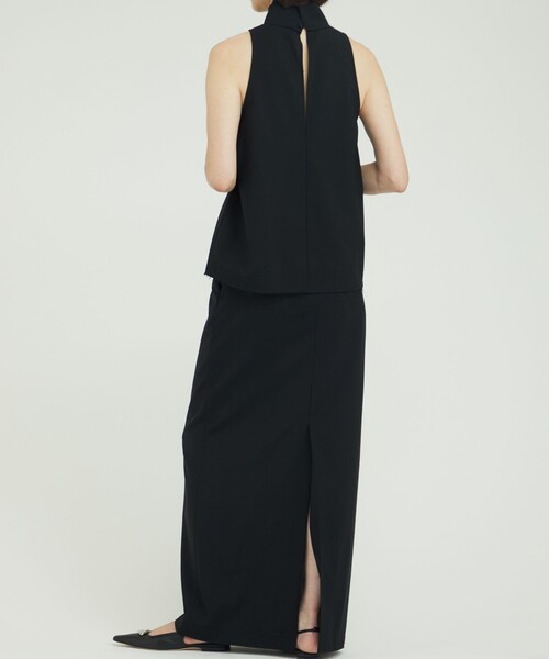 AEWEN MATOPH（イウエン マトフ）の「＜AEWEN MATOPH＞ハイネック ブラウス（シャツ/ブラウス・レディース・ブラック/モカ・FREE）」の4枚目の写真