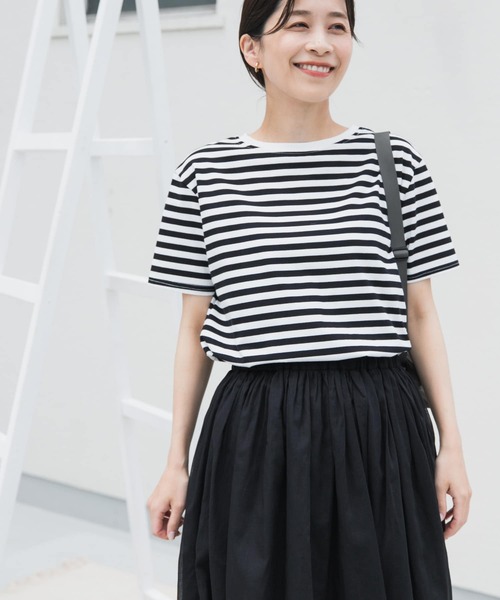 URBAN RESEARCH DOORS(アーバンリサーチドアーズ)の「『UR TECH』ボイルカットドッキングワンピース(ワンピース・レディース・チャコールグレー/ピンク/ブラック系その他・MEDIUM)」の6枚目の写真