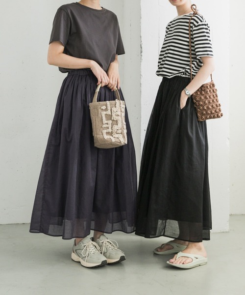 URBAN RESEARCH DOORS(アーバンリサーチドアーズ)の「『UR TECH』ボイルカットドッキングワンピース(ワンピース・レディース・チャコールグレー/ピンク/ブラック系その他・MEDIUM)」の16枚目の写真