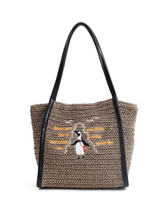 セール】【COTTO/コット】BELT BASKET バッグ（かごバッグ