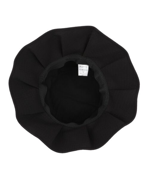 Green　Parks（グリーンパークス）の「・エンボスギャザーハット（ハット・レディース・ブラウン/ブラック/アイボリー・FREE）」の8枚目の写真