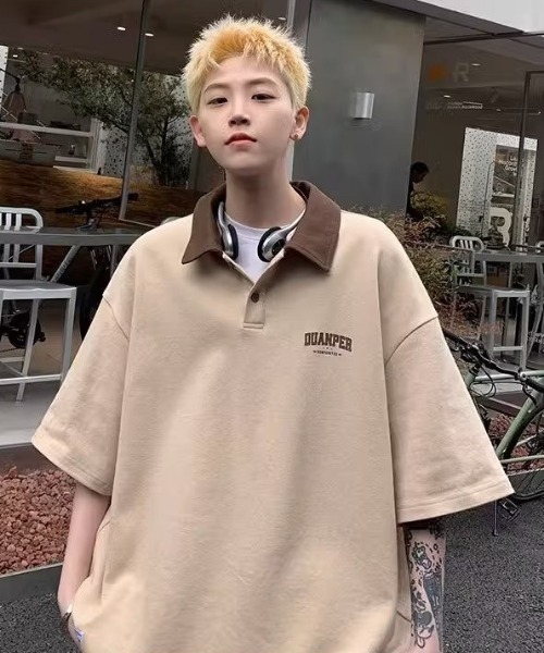 MGV（エムジーヴィー）の「ワンポイントポロシャツ（ポロシャツ・メンズ・ブラック/ベージュ/ホワイト・MEDIUM/LARGE/X-LARGE）」の13枚目の写真