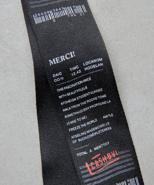 ear PAPILLONNER（イアパピヨネ）の「【インフルエンサーouchi企画】メタルボール×レシート風チャーム（チャーム・レディース・ブラック/ホワイト・FREE）」の11枚目の写真