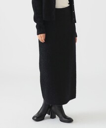 ラメ ニット スカート