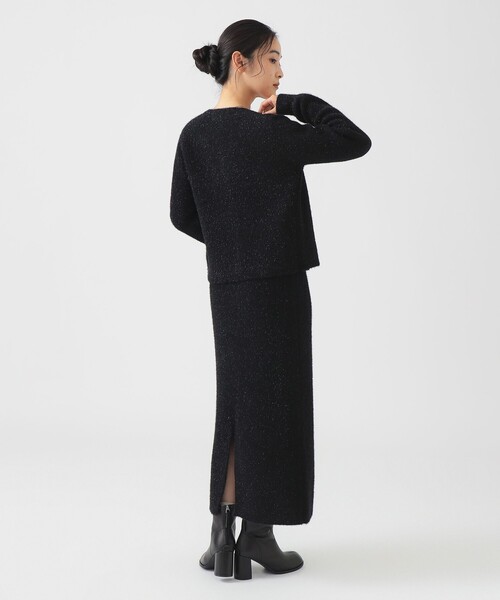 B:MING by BEAMS（ビーミングバイビームス）の「ラメ ニット スカート（スカート・レディース・ライトブルー/ブラック/グレー・ONE SIZE）」の10枚目の写真