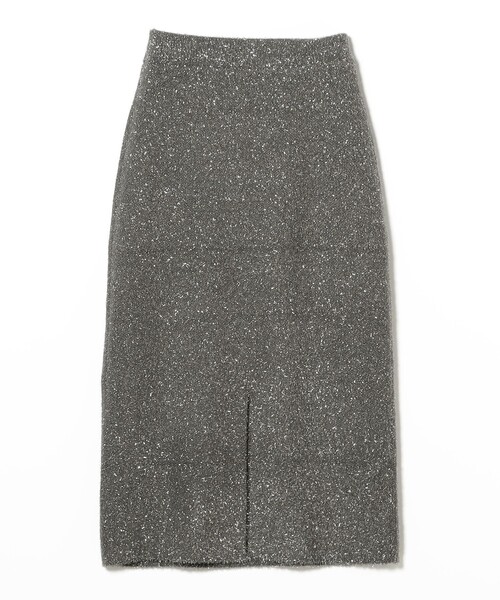 B:MING by BEAMS（ビーミングバイビームス）の「ラメ ニット スカート（スカート・レディース・ライトブルー/ブラック/グレー・ONE SIZE）」の21枚目の写真