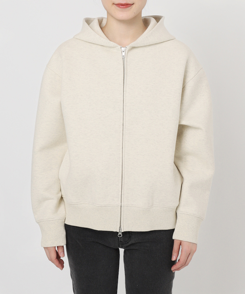 JOURNAL STANDARD relume（ジャーナルスタンダード　レリューム）の「フーディーコンパクトブルゾン（パーカー・レディース・ブラウン/アイボリー/チャコールグレー・FREE）」の15枚目の写真