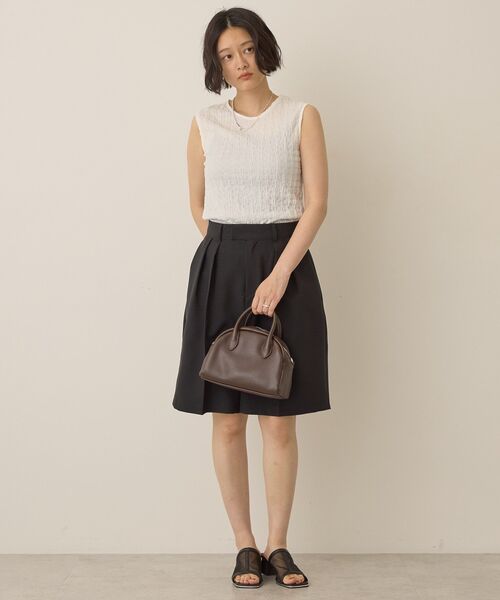 AMERICAN HOLIC(アメリカンホリック)の「フクレジャガードノースリーブトップス(Tシャツ/カットソー・レディース・ブラック/ネイビー/ピンク/オフホワイト・L/M)」の17枚目の写真