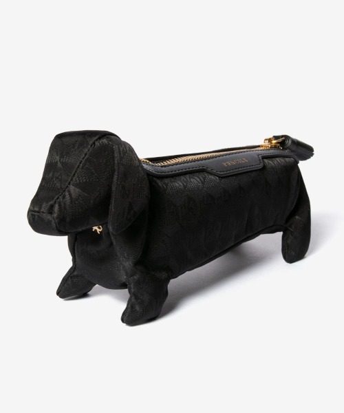 ANYA HINDMARCH Pens And Pencils Dog in AH Logo Nylon アニヤ