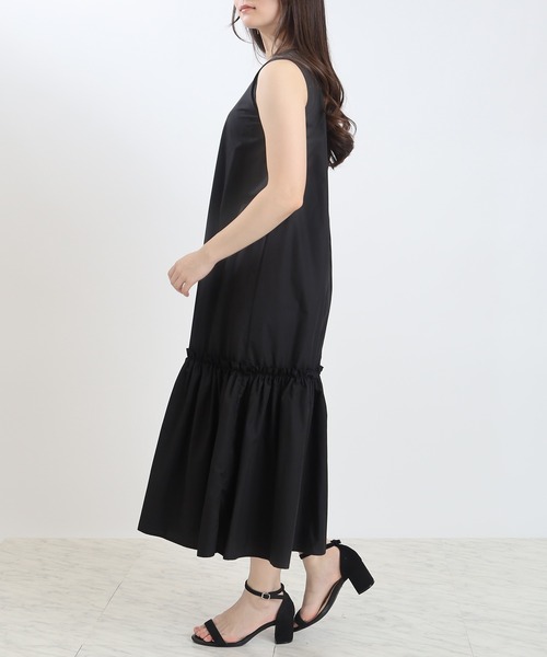 セール】切替ノースリーブワンピース（ワンピース）｜TRUDEA
