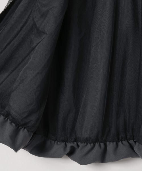 JEANASIS（ジーナシス）の「ドロストバルーンベスト/580944（ベスト・レディース・アイボリー/スミクロ/カーキブラウン・FREE）」の9枚目の写真