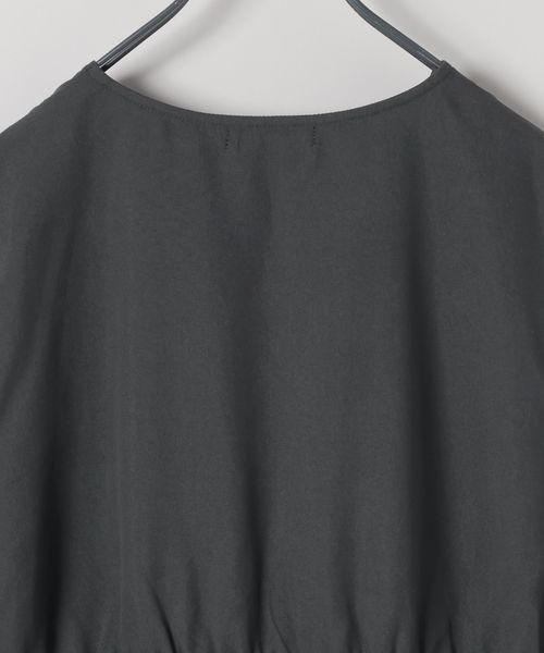 JEANASIS（ジーナシス）の「ドロストバルーンベスト/580944（ベスト・レディース・アイボリー/スミクロ/カーキブラウン・FREE）」の11枚目の写真