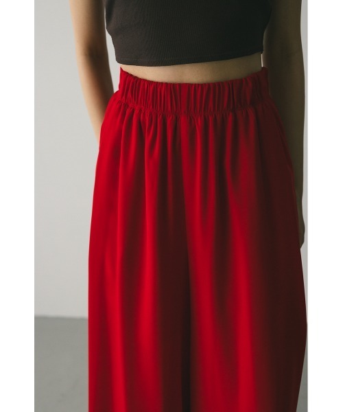 STYLEMIXER（スタイルミキサー）の「リラックスイージーパンツ（その他パンツ・レディース・レッド/ブラック/ホワイト・SMALL/MEDIUM）」の10枚目の写真