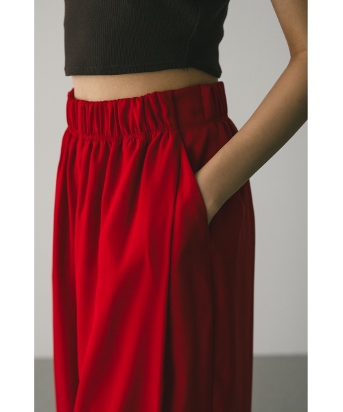 STYLEMIXER（スタイルミキサー）の「リラックスイージーパンツ（その他パンツ・レディース・レッド/ブラック/ホワイト・SMALL/MEDIUM）」の11枚目の写真