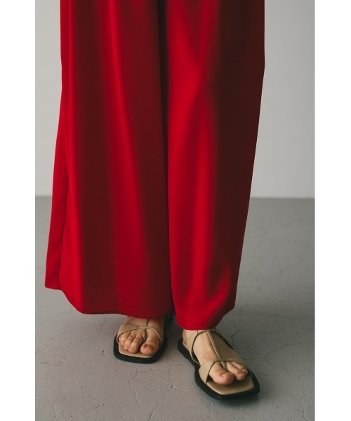 STYLEMIXER（スタイルミキサー）の「リラックスイージーパンツ（その他パンツ・レディース・レッド/ブラック/ホワイト・SMALL/MEDIUM）」の12枚目の写真