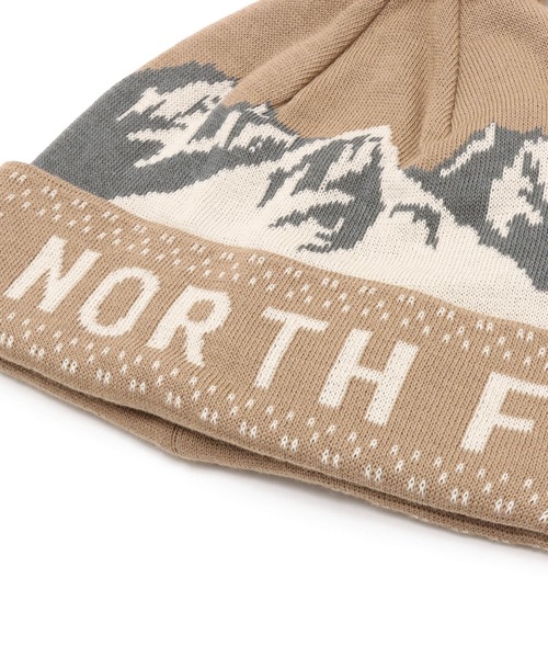 THE NORTH FACE(ザノースフェイス)の「THE NORTH FACE Snow Bum Beanie / ザ・ノース・フェイス スノー バム ビーニー(ニットキャップ/ビーニー・メンズ・ホワイト/ベージュ/グレー・FREE)」の8枚目の写真