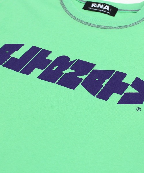 RNA（アールエヌエー）の「M2524 SIDEWAYSロゴベーシックT（Tシャツ/カットソー・レディース・ホワイト/グリーン/ブラック・MEDIUM）」の20枚目の写真