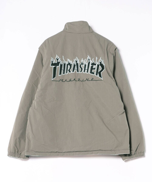 THRASHER/スラッシャー リバーシブルジャケット 刺繍ロゴ 254TH1JK072