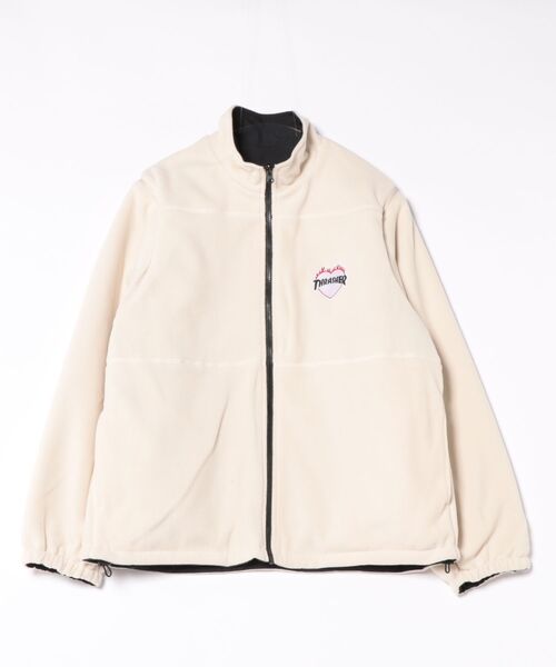 THRASHER（スラッシャー）の「THRASHER/スラッシャー リバーシブルジャケット 刺繍ロゴ 254TH1JK072（その他アウター・メンズ・グレー/ブラック・L/M/XL）」の17枚目の写真