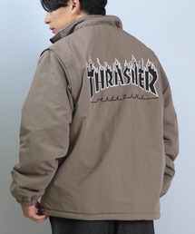 THRASHER/スラッシャー リバーシブルジャケット 刺繍ロゴ 254TH1JK072