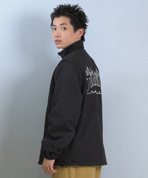 セール】THRASHER/スラッシャー リバーシブルジャケット 刺繍ロゴ