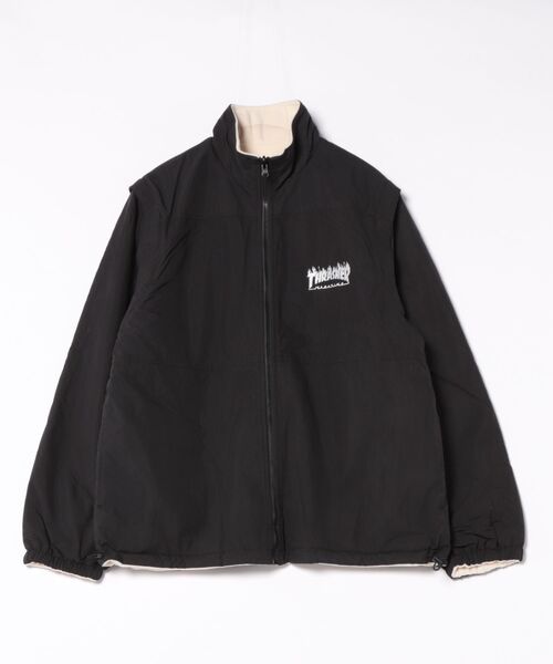 THRASHER/スラッシャー リバーシブルジャケット 刺繍ロゴ 254TH1JK072