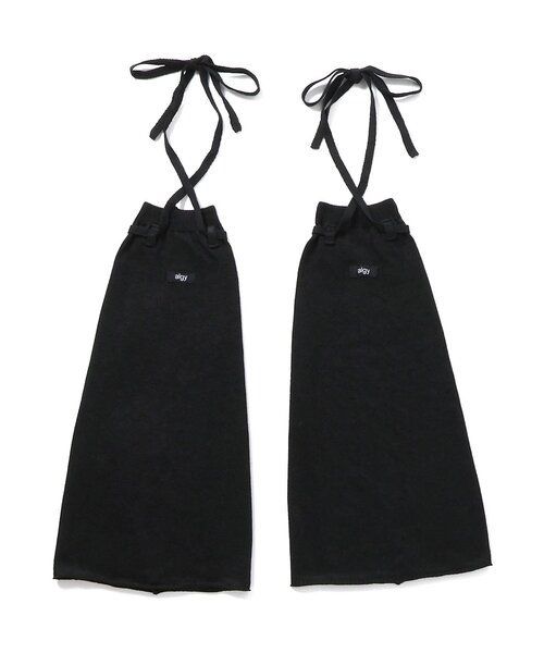 algy(アルジー)の「ひも付きレッグカバー(レッグウォーマー・キッズ・グレー/オフホワイト/ブラック・FREE)」の12枚目の写真