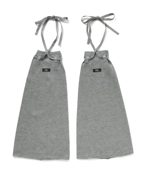 algy(アルジー)の「ひも付きレッグカバー(レッグウォーマー・キッズ・グレー/オフホワイト/ブラック・FREE)」の11枚目の写真