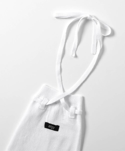 algy(アルジー)の「ひも付きレッグカバー(レッグウォーマー・キッズ・グレー/オフホワイト/ブラック・FREE)」の8枚目の写真