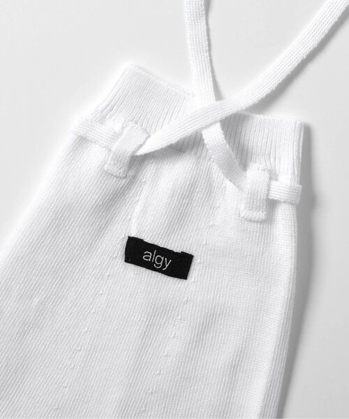 algy(アルジー)の「ひも付きレッグカバー(レッグウォーマー・キッズ・グレー/オフホワイト/ブラック・FREE)」の7枚目の写真