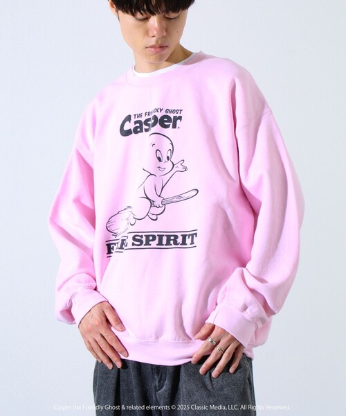 GOOD ROCK SPEED（グッドロックスピード）の「【GOOD ROCK SPEED】キャラプリント 裏起毛スウェット（スウェット・メンズ・ライトブルー/イエロー/ピンク・L/M）」の20枚目の写真