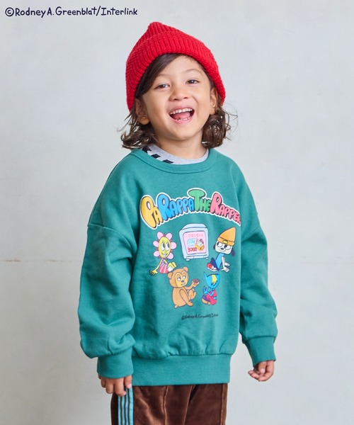 セール】【パラッパラッパー】別注プリントトレーナー（スウェット