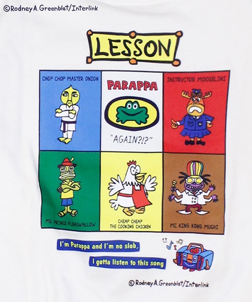 MARKEY'S(マーキーズ)の「【パラッパラッパー】別注プリントトレーナー(スウェット・キッズ・オフホワイト/グリーン/ネイビー・100/130/120/95/90/80/110/150/140)」の8枚目の写真