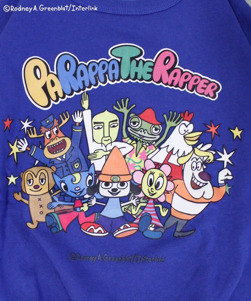 MARKEY'S(マーキーズ)の「【パラッパラッパー】別注プリントトレーナー(スウェット・キッズ・オフホワイト/グリーン/ネイビー・100/130/120/95/90/80/110/150/140)」の11枚目の写真