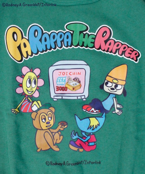 MARKEY'S(マーキーズ)の「【パラッパラッパー】別注プリントトレーナー(スウェット・キッズ・オフホワイト/グリーン/ネイビー・100/130/120/95/90/80/110/150/140)」の17枚目の写真