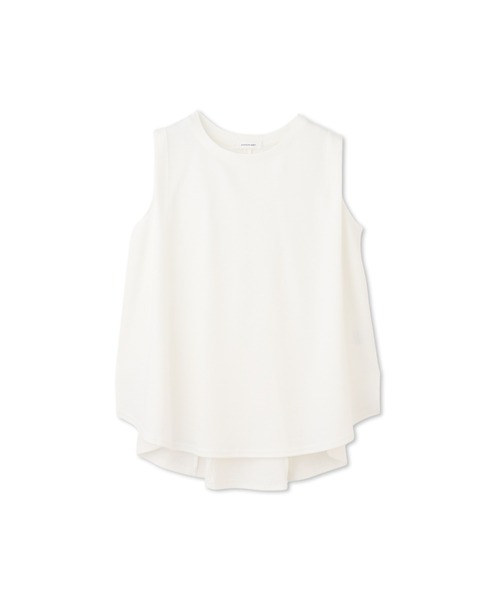 MAYSON GREY（メイソングレイ）の「パネル切替えノースリーブプルオーバー≪手洗い可能≫（Tシャツ/カットソー・レディース・チャコールグレー/オフホワイト/ベージュ・M）」の10枚目の写真