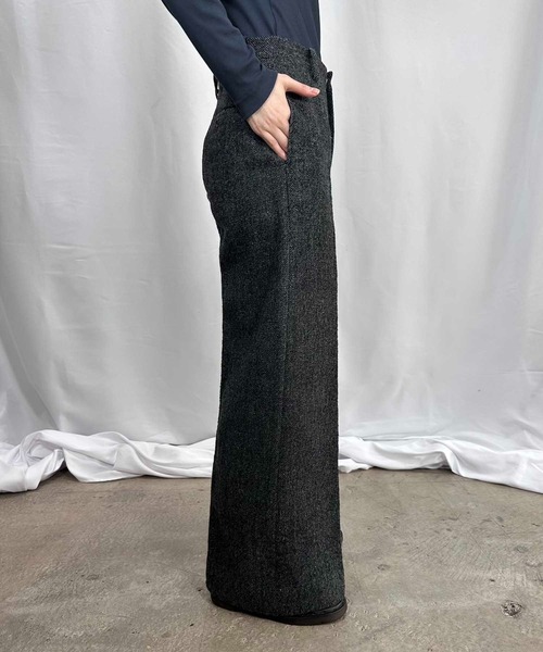 G.V.G.V.（ジーヴィージーヴィー）の「CREASE PANTS（その他パンツ・レディース・グレー/ブラウン・36/38）」の3枚目の写真