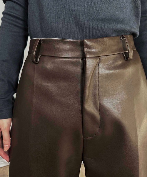 G.V.G.V.（ジーヴィージーヴィー）の「CREASE PANTS（その他パンツ・レディース・グレー/ブラウン・36/38）」の10枚目の写真