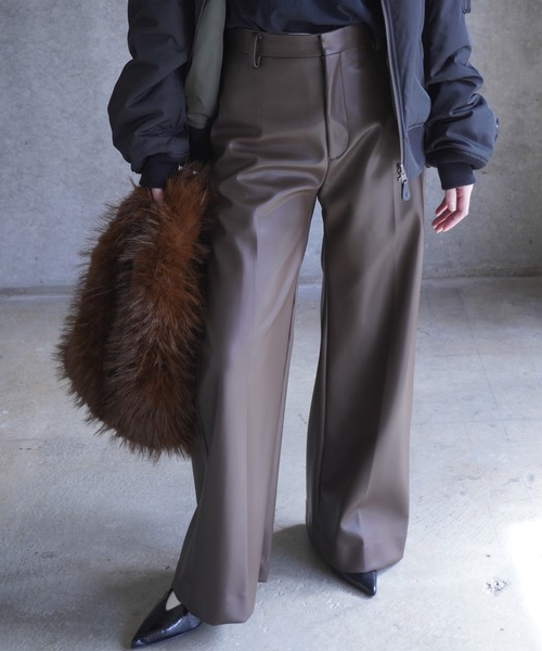 G.V.G.V.（ジーヴィージーヴィー）の「CREASE PANTS（その他パンツ・レディース・グレー/ブラウン・36/38）」の19枚目の写真