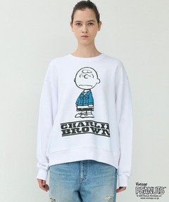 PEANUTS CHARLIEBROWN スウェット