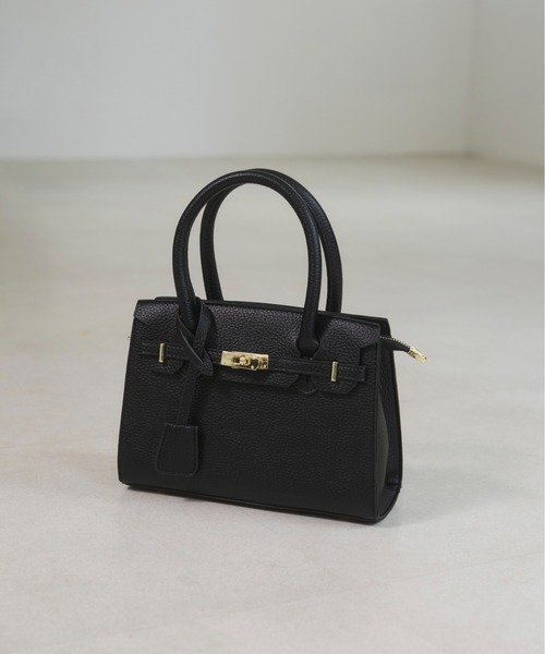 ANGIE（アンジー）の「2WAY 金具付き ショルダー バッグ（ハンドバッグ・レディース・ベージュ/ブラック・FREE）」の14枚目の写真