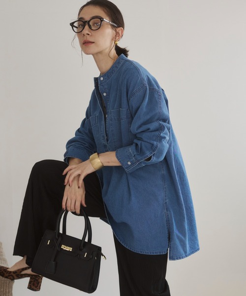 ANGIE（アンジー）の「2WAY 金具付き ショルダー バッグ（ハンドバッグ・レディース・ベージュ/ブラック・FREE）」の9枚目の写真