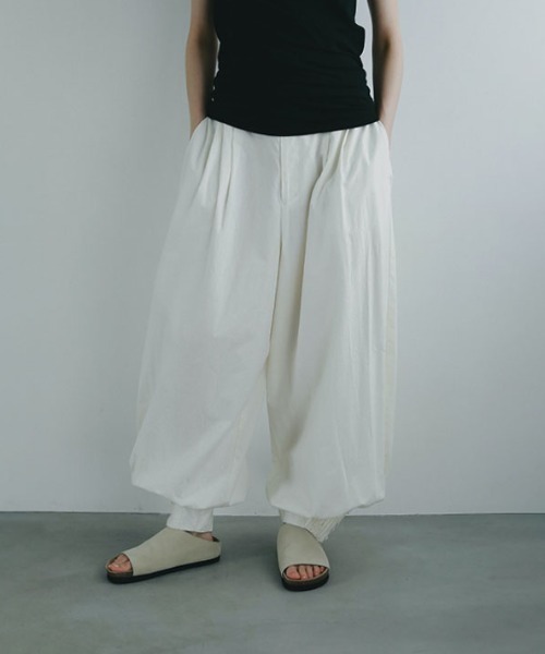 セール】コットンシルクカーヴィーパンツ（その他パンツ）｜ETRE TOKYO