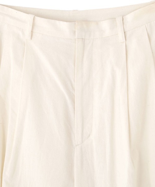 ETRE TOKYO（エトレトウキョウ）の「コットンシルクカーヴィーパンツ（その他パンツ・レディース・グレー/オフホワイト・M/S）」の19枚目の写真