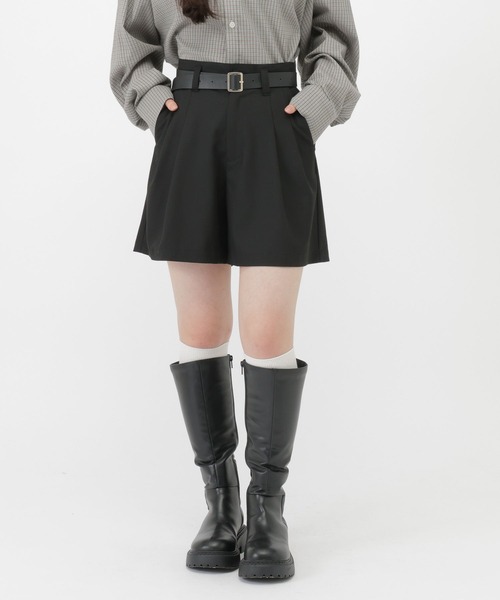 ベルト付きショートパンツ/AND YUA ANY/579657（その他パンツ